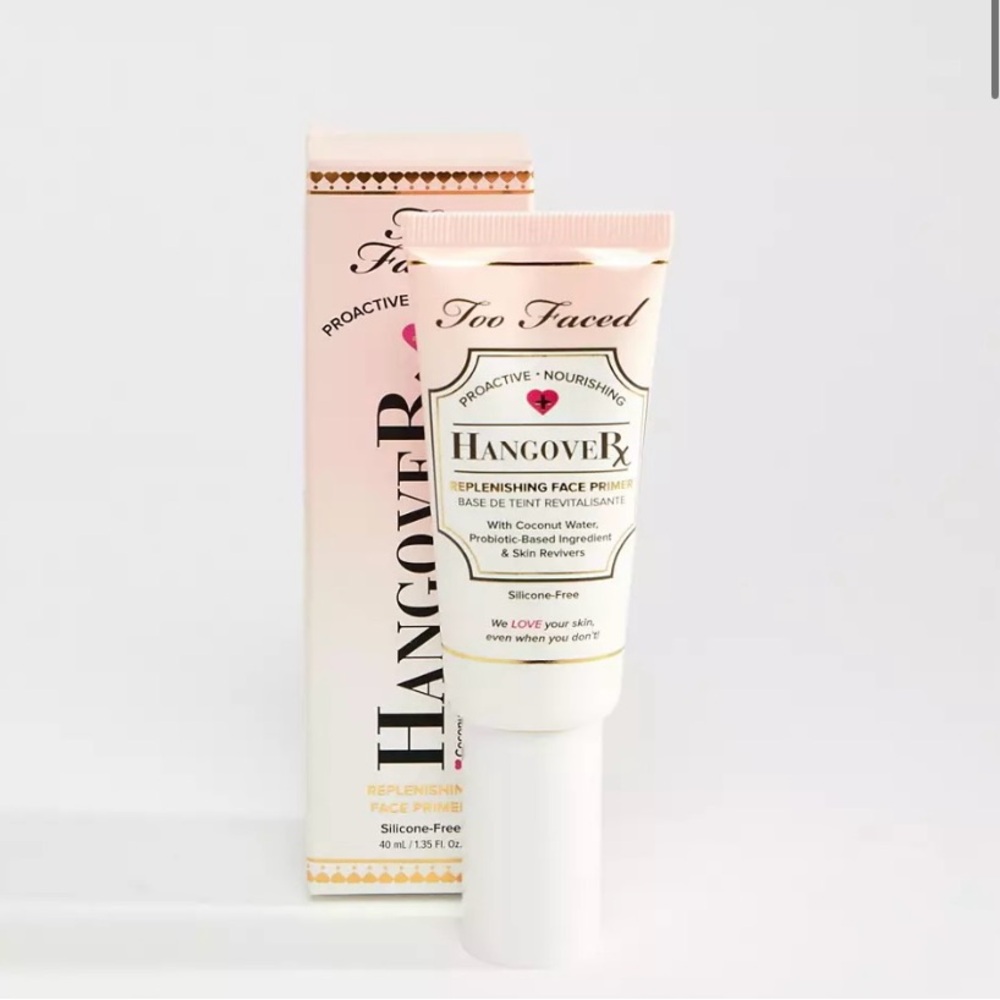 Too Faced Hangover Rx Face Primer 40ML/ 1.35 FL Oz- New In Box